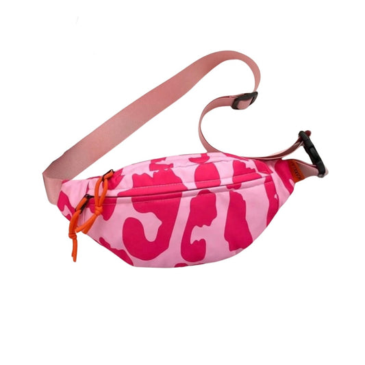 BRUSTTASCHE, GÜRTELTASCHE | PINK ROSA MUSTER